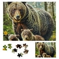 thumbnail image 1 of BCIIG Bear Cubs Forest Wooden Jigsaw Puzzle - Ideal Gift for Family and Friends - Eco-Friendly Wood - Relaxing and Engaging Puzzle Experience 500 PCS, 1 of 6