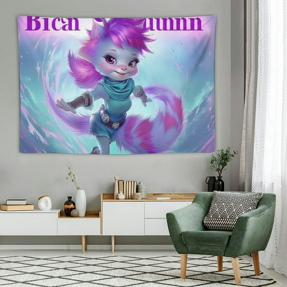 BCIIG Bibble Meme Beliefs Happiness Tapestry Funny Meme Wall Hanging For Home Bedroom Lving Room Dorm Decor Decorations UV Resistant College Digital Printing Parties Vivid Color Premium Polyester