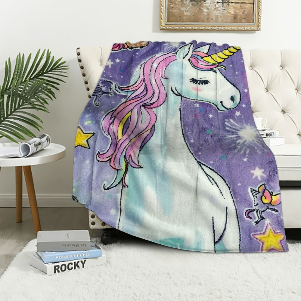 A Girl's Personality Throw Blanket