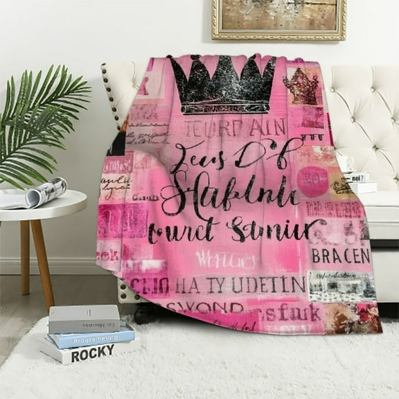 BCIIG Boss Lady Gift Blanket Boss Retirement Thank You Gift From Staff, Girl Boss Blanket Office Decoration, Best Boss Christmas Birthday Boss Day Gift Boss Lady Lady Female Ideas