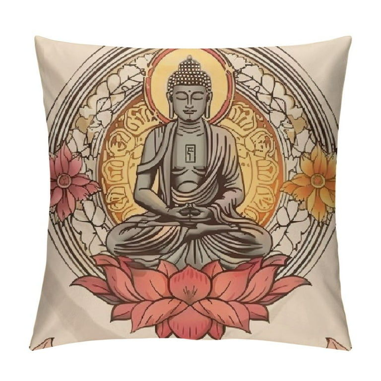 Buddha pillow cover online