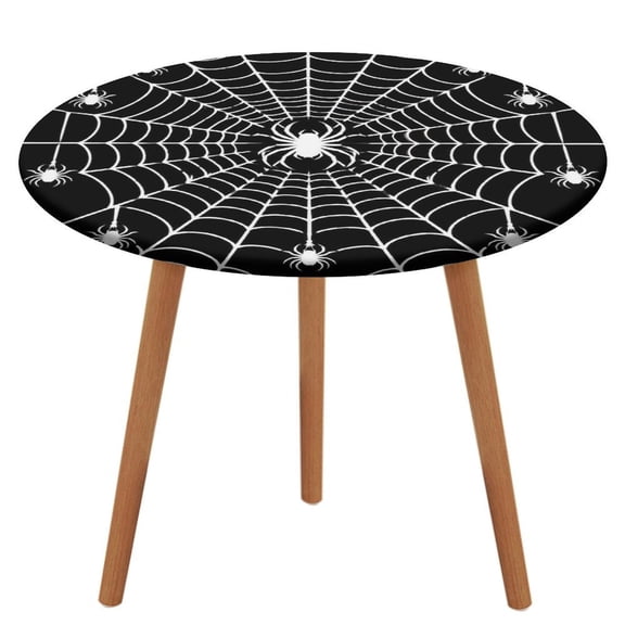 BCIIG Central Spider Web Table Cloth, Waterproof Oil-Proof, Wipeable Spill-Proof Table Cover for Dining Table, Heavy Duty Durable Tablecloth for Kitchen, Party, Picnic, Home Decor,