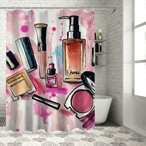 BCIIG Chic Modern Bathroom Decor Shower Curtain 100% Polyester with Hooks 36"x72