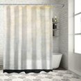 BCIIG Colorful Luxurious Graphic Polyester Fabric Shower Curtain Set