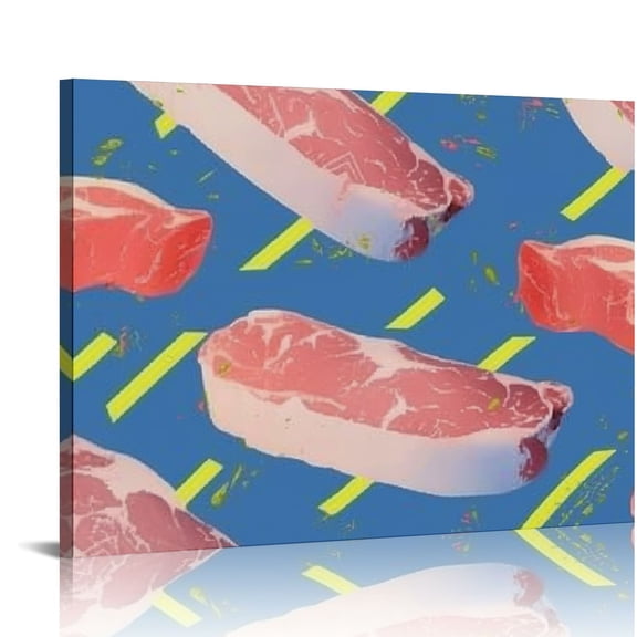 BCIIG Colors Abstract Lines Wall Decor for Bedroom Fashion Kitchen Living Room Office Home Art Prints 20x16in