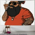 thumbnail image 1 of BCIIG Cool Guy Tapestry Wall Hanging Unique Style Graphic Tapestries Home Decor for Living Room Bedroom Dorm 40x30inch, 1 of 6