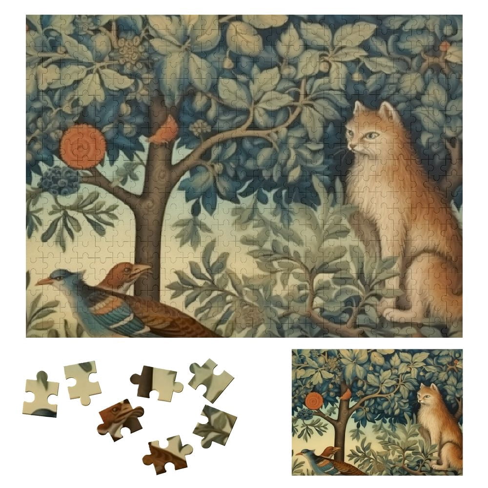 BCIIG Cute Cat Wooden Jigsaw Puzzle for Adults and Kids - Gift for ...
