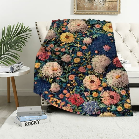 BCIIG Cute Hedgehog Blanket Gifts for Kids Adult Women Adorable Woodland Animal Throw Blankets,Soft Comfy Lightweight for Room Couch Bed Sofa Modern Elegant Decor,Forest Lovers 60x50in 40x50in