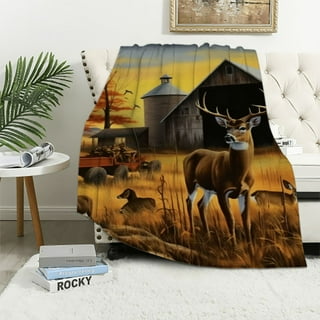 John Deere Throw Blanket