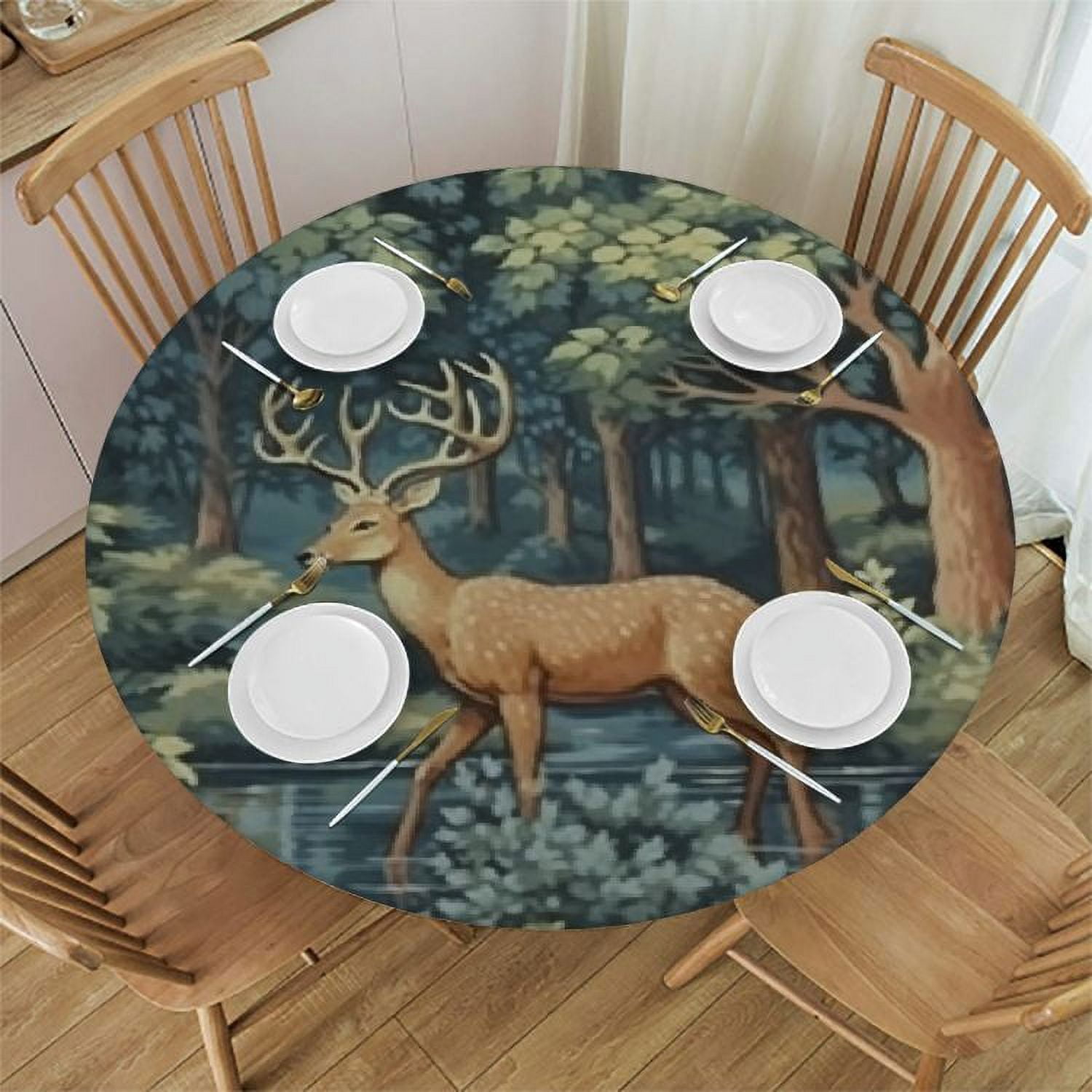 Squared Table Cover The Deer main image 0