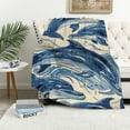 thumbnail image 1 of BCIIG  Dolphin Blanket Gifts for Women Lovers Soft Warm Lightweight Cozy Plush Sea Animal Throw Blankets for Bedroom Living Room Sofa Home Decor  50x60in, 1 of 6
