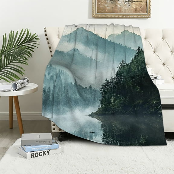 BCIIG Egg Blanket Gifts for Kids Adults Soft Warm Lightweight Flannel Food Sunny-Side-Up Egg Pattern Throw Blankets for Bed Sofa Home Travel Decor 40x50in