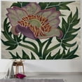 thumbnail image 1 of BCIIG Embroidered Flowers Tapestry Wall Hanging Unique Style for Home Decoration Living Room Bedroom Apartment Dorm Farmhouse 60x50inch, 1 of 6