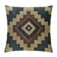 thumbnail image 1 of BCIIG Exports Handwoven Kilim Pillow Cover Square Indian Outdoor Cushions Cover Decorative Throw Pillow Cases Jute Wool Cushion Cover Boho Pillow Shams for Home Decor, 1 of 5