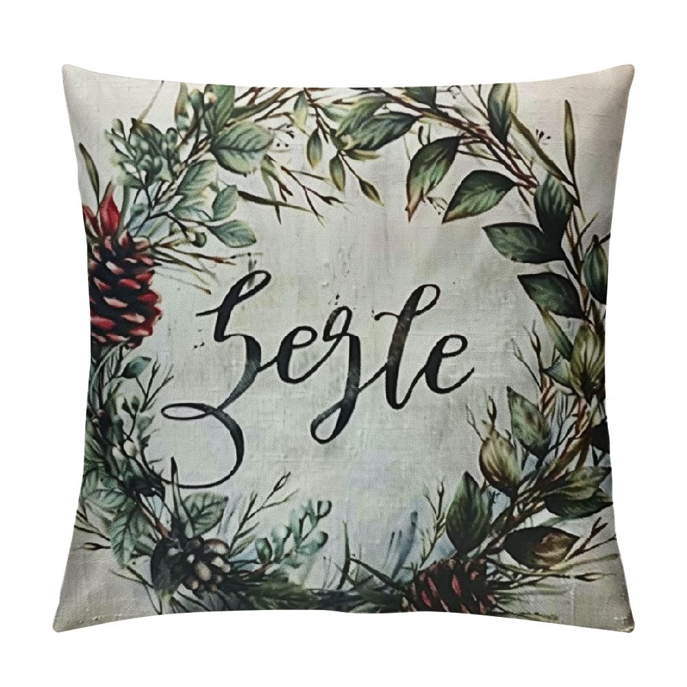 BCIIG Fahrendom Rustic Be Still Green Olive Wreath Vintage Farmhouse