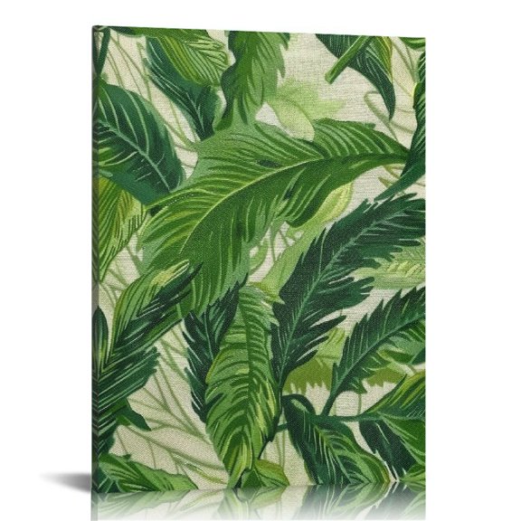 BCIIG Fine Foliage Lace Aesthetic Poster & Print Wall Painting for Living Room Bedroom Office Decor 16x20 in