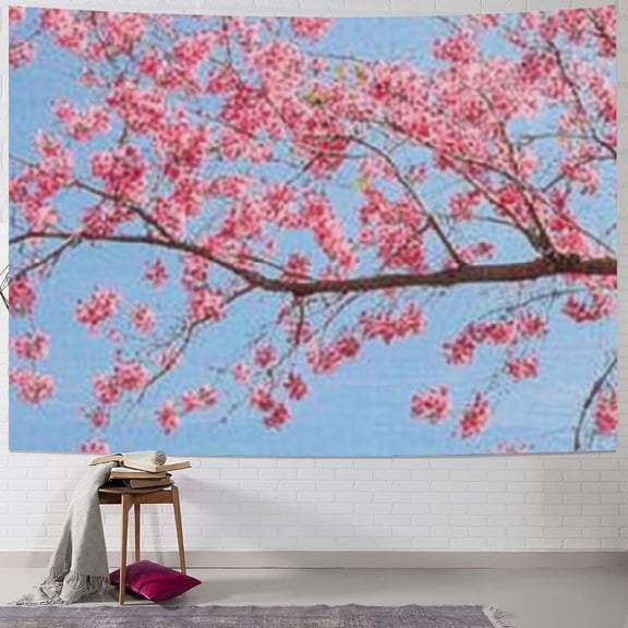 BCIIG Flowers Tapestry Wall Hanging Unique Style Graphic Tapestries for Home Wall Decor Art Living Room Bedroom Apartment Farmhouse Dorm 40x30inch