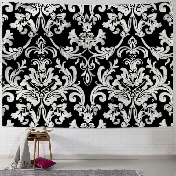 BCIIG Foliage Lace Tapestry Wall Hanging Unique Style Graphic Tapestries Home Wall Decor Art for Living Room Bedroom Apartment Farmhouse Dorm 40x30inch