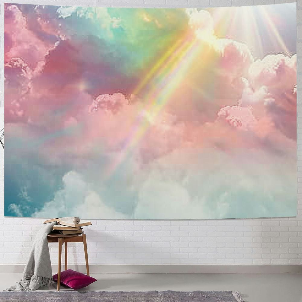 BCIIG Girly Tapestry Backdrop for Teens Room Bedroom, Cute Tapestry