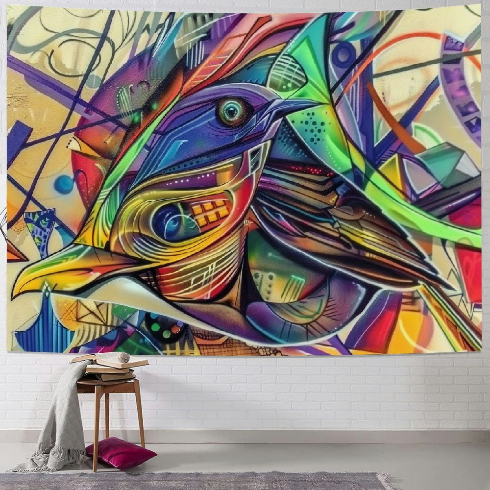 BCIIG Graffiti Tapestry Wall Hanging,Wall Art For Bedroom Decor Poster
