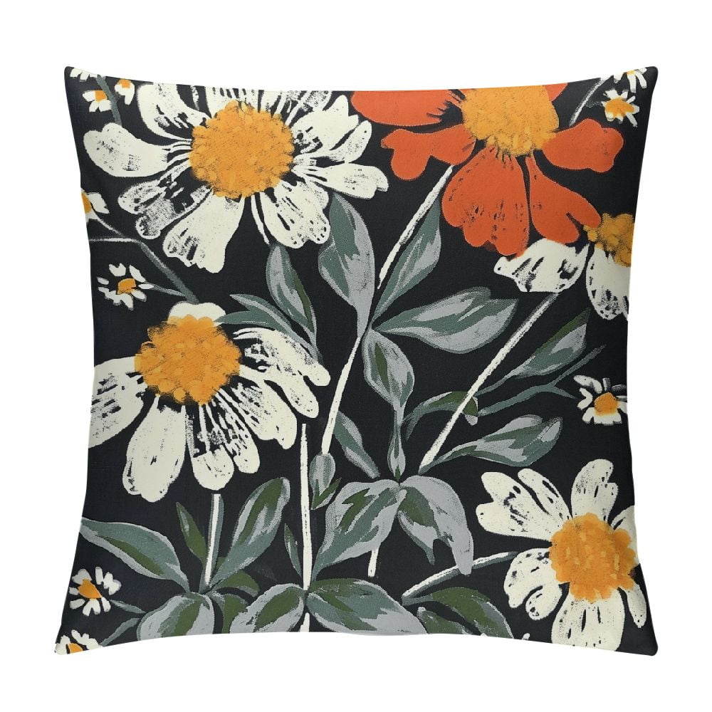 BCIIG Graphic Decorative Short Plush Throw Pillow Cover for Home Couch