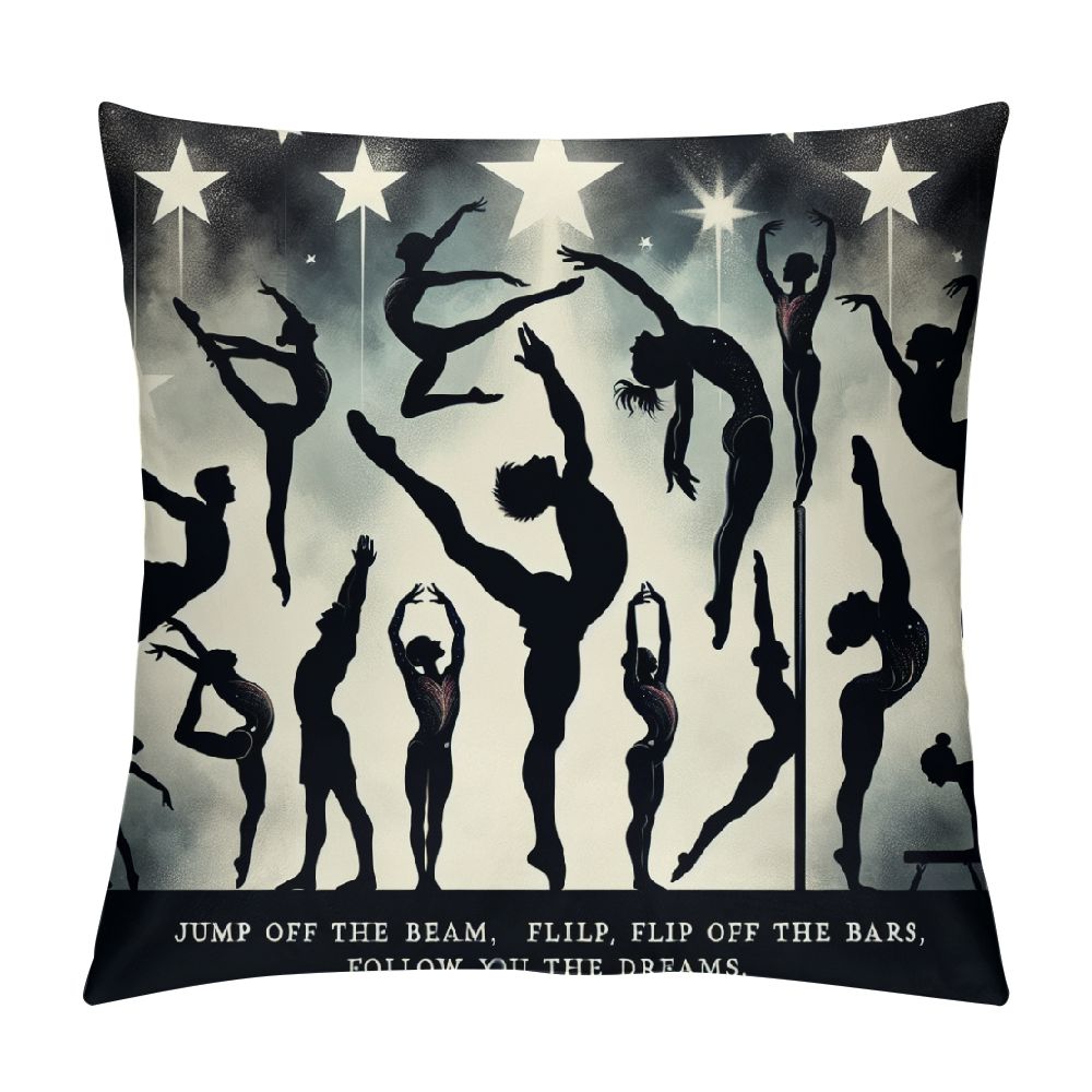 BCIIG Gymnast Jump Off The Beam flip Off The Bars Follow Your Dreams