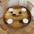 thumbnail image 1 of BCIIG Hedgehog Round Table Cover Stain Resistant and Washable for Indoor Outdoor Kitchen Dining Wedding Parties 100% Polyester Waterproof Picnic Dining Kitchen Farmhouse 46"-50, 1 of 8