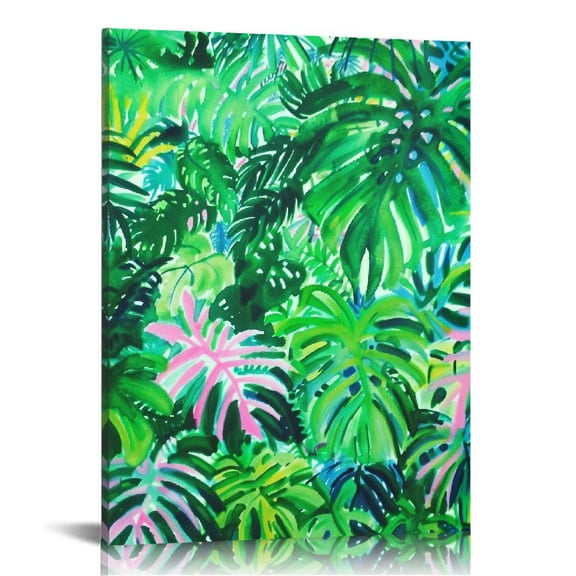 BCIIG Jungle Fine Art Aesthetic Poster & Print Wall Painting for Living Room Bedroom Home Office Wall Decor 16x20 in