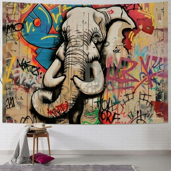 BCIIG Kaw Poster Graffiti Art Hypebeast Room Wall Art Graffiti Aesthetic Modern Canvas Wall Art for Home Decor Tapestry 40x30inch