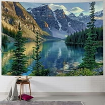 BCIIG  Mountain Tree Tapestry Wall Hanging Forest Tapestry Extra Large Nature Tapestries for Bedroom Living Room Dorm Decor 40x30inch