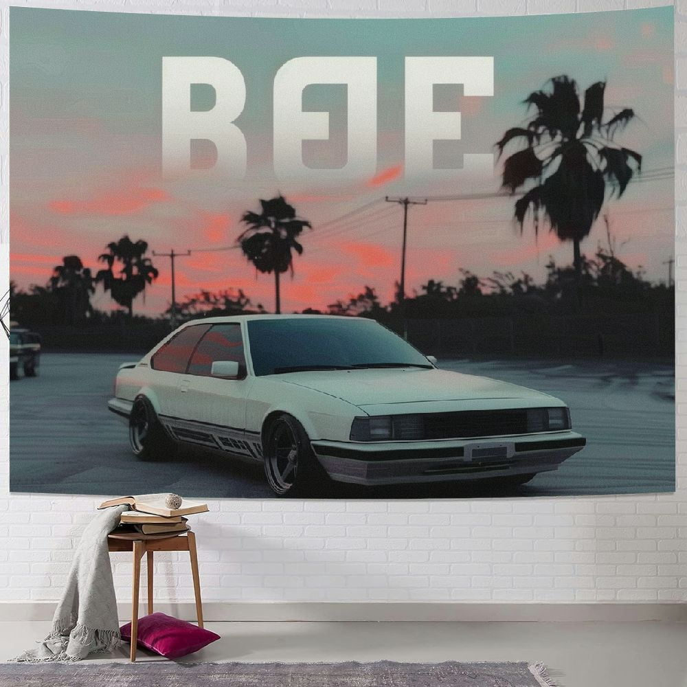 Blond Racing Poster BCIIG Oceans Blond Album Tapestry Racing Tapestry Wall Hanging Poster ...