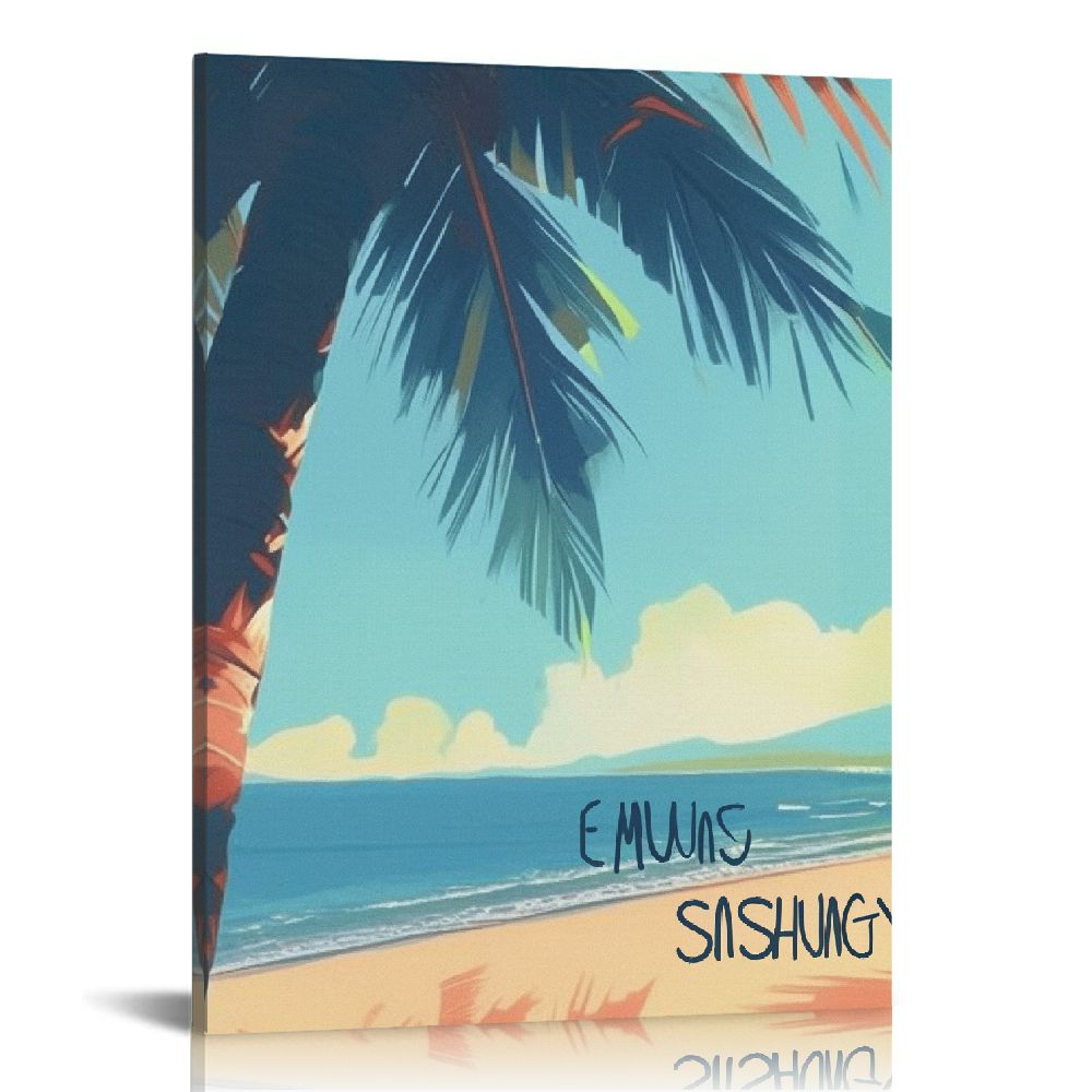 Bracciale Tropicale Palm Tree Beach Sunshine – Regolabile Con Zirconia – Simbolo Relax