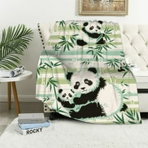 BCIIG Panda Blanket Panda Gifts for Girls Panda Throw Blanket for Couch Bed Sofa Panda Bear Gifts Panda Gifts for Women Kids Teens Birthday Gifts  Soft Cozy Fleece Plush Blanket 40x50in