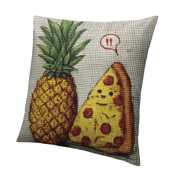 BCIIG Pineapple Pillow Cover Renaissance Home Furnishing 1PC 22x22in
