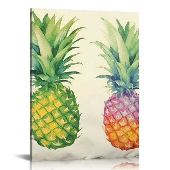 BCIIG Pineapples Fine Art Aesthetic Poster Print Wall Painting for Home Office Decor 16x20 in