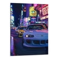 thumbnail image 1 of BCIIG Retro JDM Car Posters, Sports Car Canvas Poster, Wall Hanging Art Prints, Friend Gifts, Wall Painting For Living Room Bedroom, Home Decoration, Room Decor, No Frame 16''x20'', 1 of 5