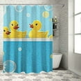 thumbnail image 1 of BCIIG Rubber Ducks Shower Curtain with Hooks for Bathroom Decor 60"x72, 1 of 7