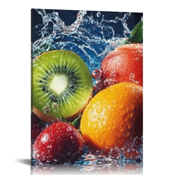 BCIIG Splash Canvas Wall Art for Living Room Bedroom Home Office Decor 16x20 in