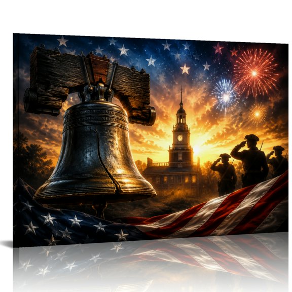 BCIIG Star Bell Ready An Excellent Gift Choice, Wall Art, HD Print Framed Canvas Wall Art Suitable For Living Room Bedroom Kitchen Classroom Studio Family