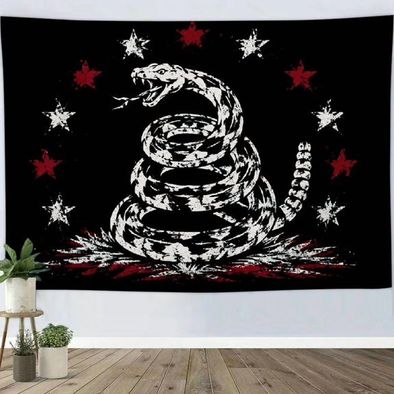 BCIIG Star Snake Printed Tapestry Wall Hanging, 100% Polyester  Polyester Fabric Wall Hanging Decor,  Bedroom Dorm Living Room Office Apartment Home