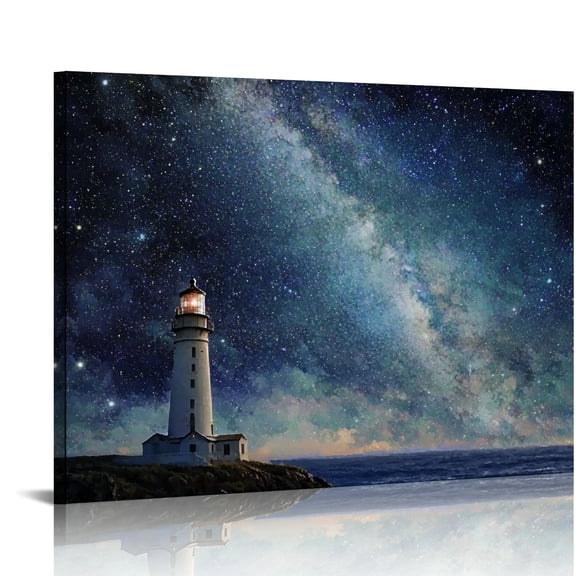 BCIIG Stars Wall Decor for Bedroom & Home Office, Fashion Kitchen Wall Pictures, Elegant Living Room Art 20x16in