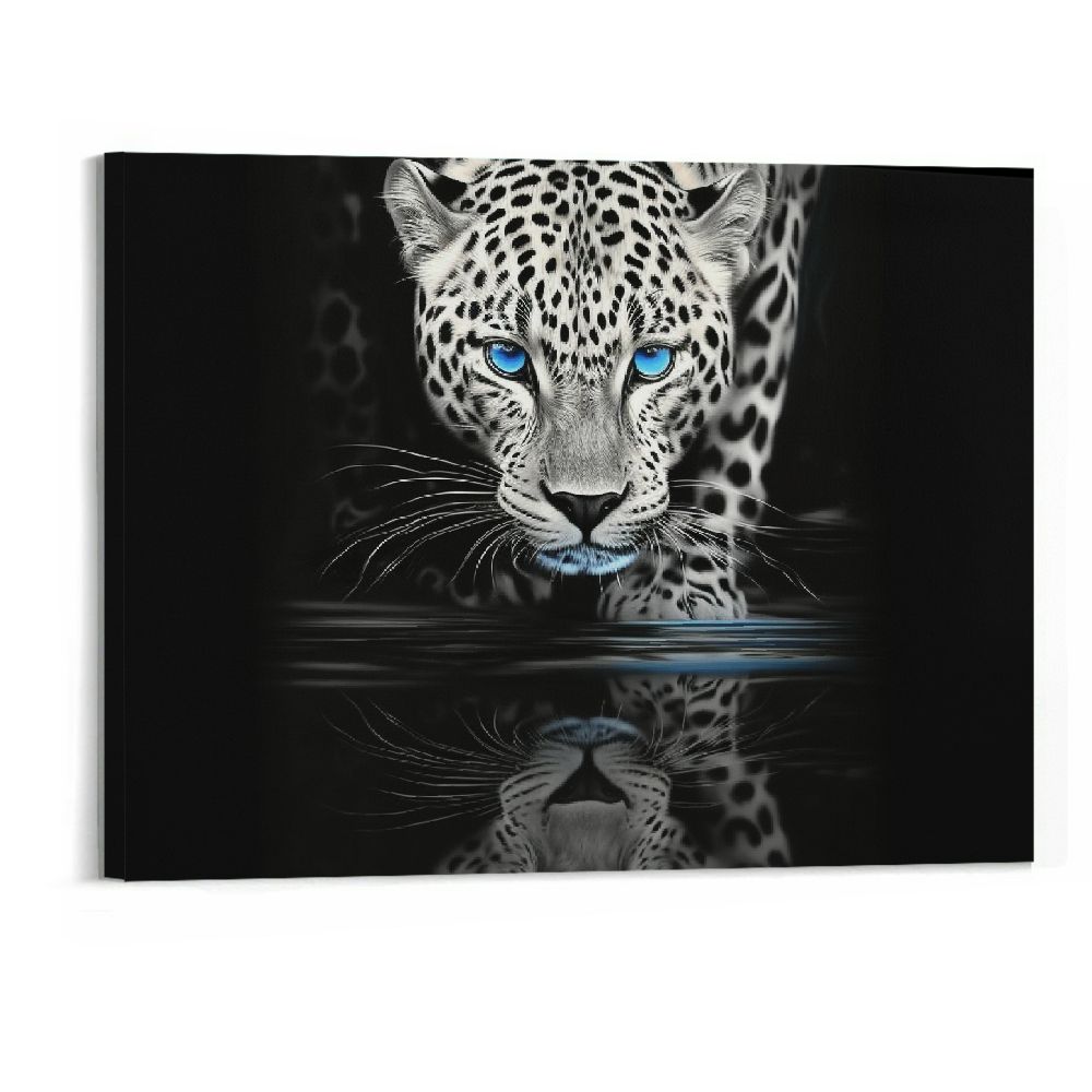 BCIIG Tiger Wall Art Black and White Tiger Canvas Wall Art the Pictures