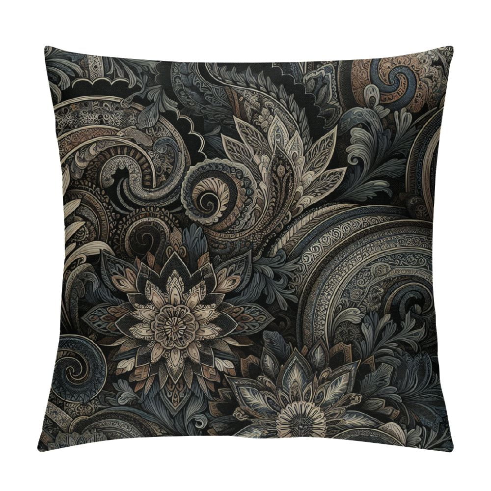 BCIIG Unicorn Throw Pillow Cushion Cover, Horse Profile Circular