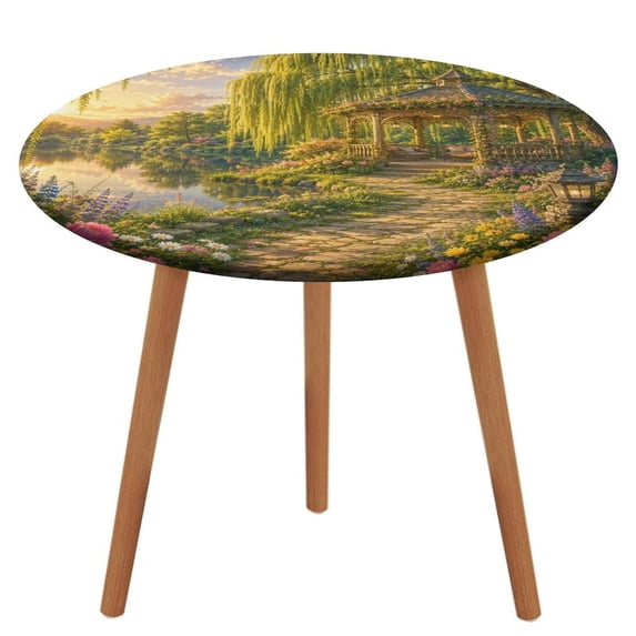 BCIIG Willow Lake Pavilion Table Cloth, Waterproof Oil-Proof, Wipeable ...