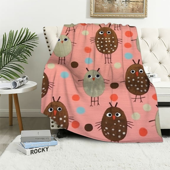 BCIIG for Potato Throw Blanket Soft Flannel Fleece Potato Blanket Queen Size Blankets for Bedroom Living Rooms Sofa Couch   50x60in