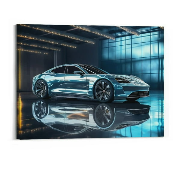 BCIIG lamborghini sports car poster - lamborghini canvas - lamborghini print - lamborghini wall decor - lamborghini Aventador - sports car poster - car poster - car wall decor 20x16inch