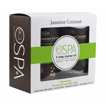 BCL Spa Jasmine Coconut Skin Smoothing 4 Step Starter Kit