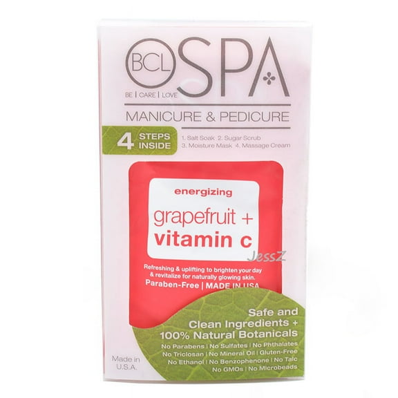 BCL Spa Manicure & Pedicure 4 Steps Energizing Grapefruit + Vitamin C