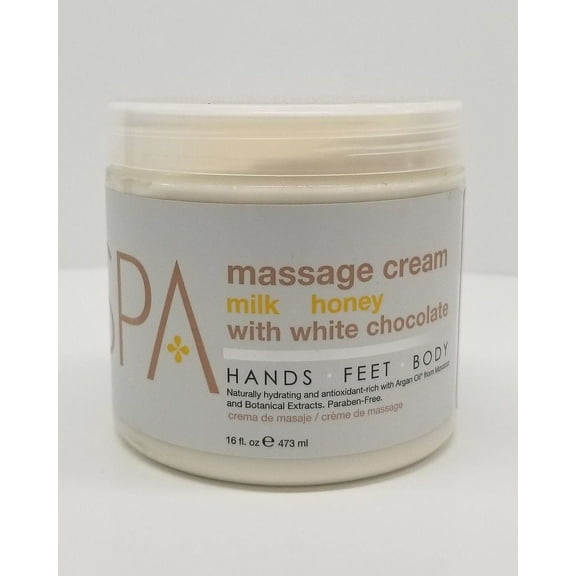 BCL SPA 16 oz. Massage Cream Milk + Honey with White Chocolate