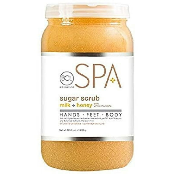 BCL Spa Sugar Scrub Milk & Honey With White Chocolate 128 oz